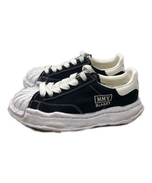 Maison MIHARA YASUHIRO（メゾン ミハラ ヤスヒロ）Maison MIHARA YASUHIRO (メゾン ミハラ ヤスヒロ) BLAKEY Canvas Low-top ブラック×ホワイト サイズ:42の古着・服飾アイテム