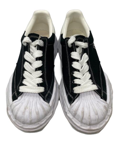 Maison MIHARA YASUHIRO（メゾン ミハラ ヤスヒロ）Maison MIHARA YASUHIRO (メゾン ミハラ ヤスヒロ) BLAKEY Canvas Low-top ブラック×ホワイト サイズ:42の古着・服飾アイテム