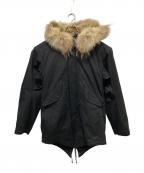 LAD MUSICIANラッドミュージシャン）の古着「モッズコート」｜ブラック