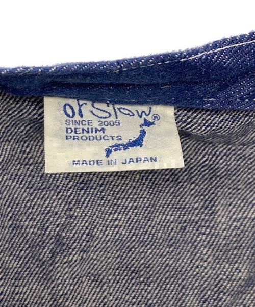 orSlow（オアスロウ）orSlow (オアスロウ) TAKUMI Linen Denim インディゴ サイズ:不明の古着・服飾アイテム