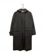 PAUL SMITHポールスミス）の古着「ウールモヘヤロングコート」｜グレー