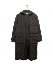 PAUL SMITH（ポールスミス）の古着「ウールモヘヤロングコート」｜グレー