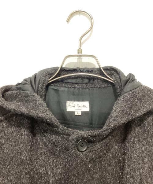 PAUL SMITH（ポールスミス）PAUL SMITH (ポールスミス) ウールモヘヤロングコート グレー サイズ:Lの古着・服飾アイテム