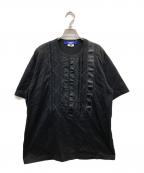 COMME des GARCONS JUNYA WATANABE MANコム デ ギャルソン ジュンヤ ワタナベ マン）の古着「25SS パッチワークＴシャツ」｜ブラック