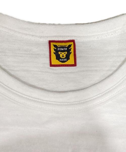HUMAN MADE（ヒューマンメイド）HUMAN MADE (ヒューマンメイド) Tシャツ ホワイト サイズ:XLの古着・服飾アイテム