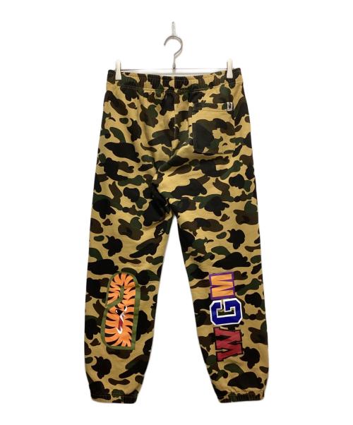 A BATHING APE（ア ベイシング エイプ）A BATHING APE (ア ベイシング エイプ) 1st Camo Sweat Pants カーキ サイズ:Mの古着・服飾アイテム