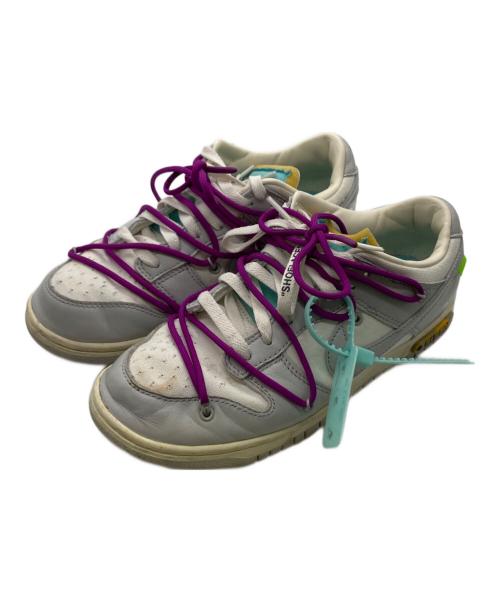 NIKE（ナイキ）NIKE (ナイキ) OFFWHITE (オフホワイト) DUNK LOW 1 OF 50 グレー サイズ:26.5cmの古着・服飾アイテム