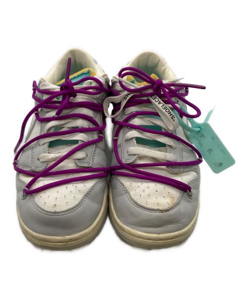 NIKE（ナイキ）NIKE (ナイキ) OFFWHITE (オフホワイト) DUNK LOW 1 OF 50 グレー サイズ:26.5cmの古着・服飾アイテム
