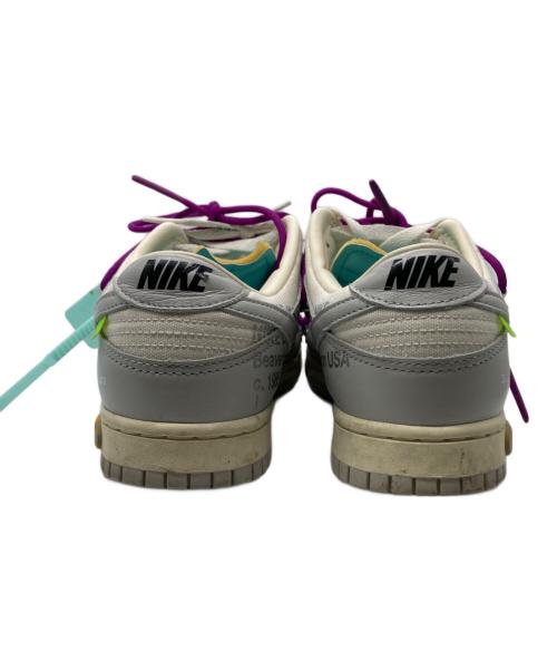 NIKE（ナイキ）NIKE (ナイキ) OFFWHITE (オフホワイト) DUNK LOW 1 OF 50 グレー サイズ:26.5cmの古着・服飾アイテム