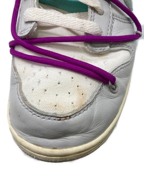 NIKE（ナイキ）NIKE (ナイキ) OFFWHITE (オフホワイト) DUNK LOW 1 OF 50 グレー サイズ:26.5cmの古着・服飾アイテム