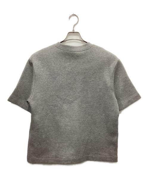 PRADA（プラダ）PRADA (プラダ) バナナロゴスウェットTシャツ グレー サイズ:Mの古着・服飾アイテム