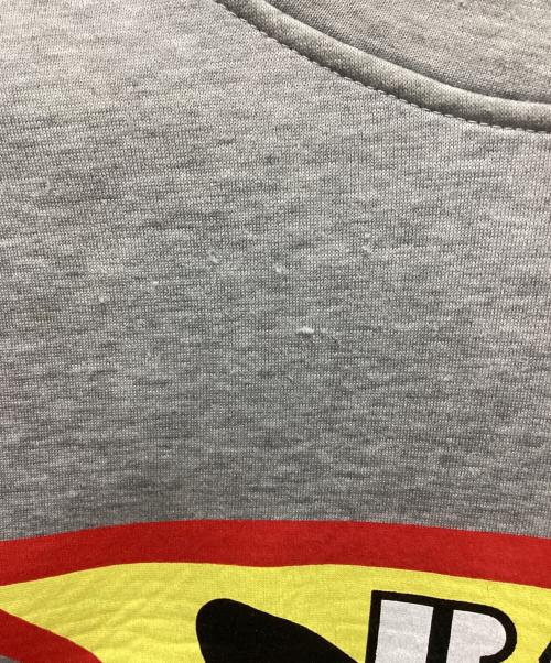 PRADA（プラダ）PRADA (プラダ) バナナロゴスウェットTシャツ グレー サイズ:Mの古着・服飾アイテム