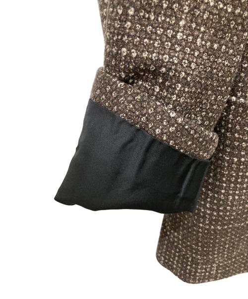 UNIVERSAL LANGUAGE（ユニバーサルランゲージ）UNIVERSAL LANGUAGE (ユニバーサルランゲージ) テーラードジャケット ブラウン サイズ:48の古着・服飾アイテム