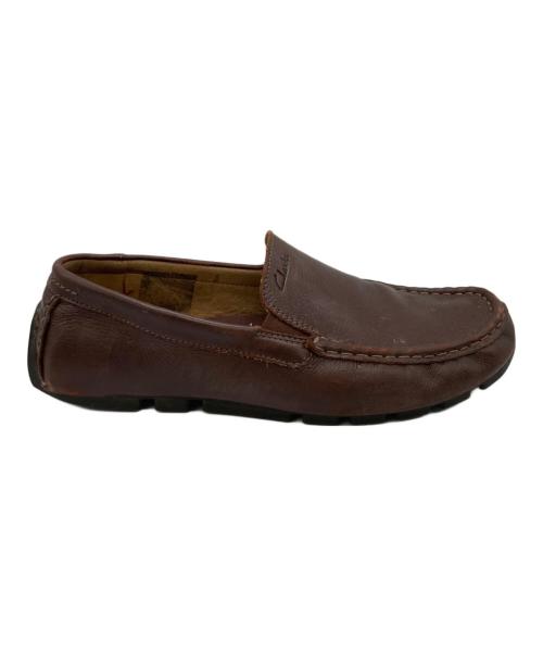 CLARKS（クラークス）CLARKS (クラークス) ドライビングシューズ ブラウン サイズ:25.5cmの古着・服飾アイテム