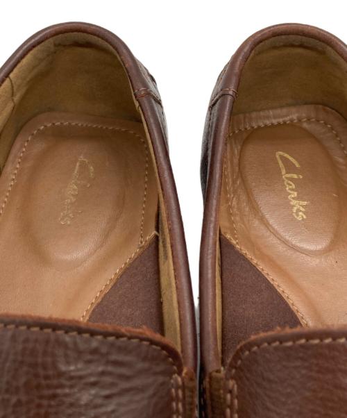CLARKS（クラークス）CLARKS (クラークス) ドライビングシューズ ブラウン サイズ:25.5cmの古着・服飾アイテム