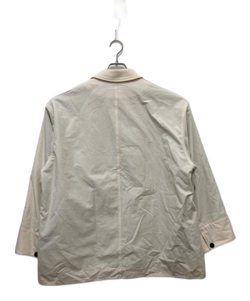 ATON（エイトン）ATON (エイトン) Natural Dyed Weather Safari Jacket ホワイト サイズ:6の古着・服飾アイテム