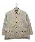 ATON（エイトン）の古着「Natural Dyed Weather Safari Jacket」｜ホワイト
