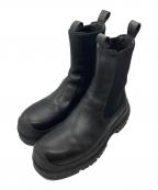 JIL SANDERジルサンダー）の古着「チェルシーブーツ」｜ブラック