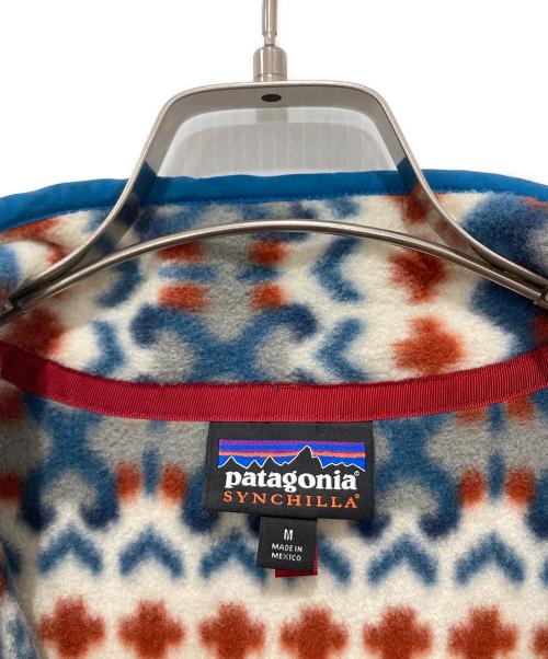 Patagonia（パタゴニア）Patagonia (パタゴニア) シンチラ・スナップT・プルオーバー ブルー サイズ:Mの古着・服飾アイテム