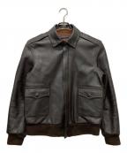 YMCLKYワイエムシーエルケーワイ）の古着「A-2フライトジャケット」｜ブラウン