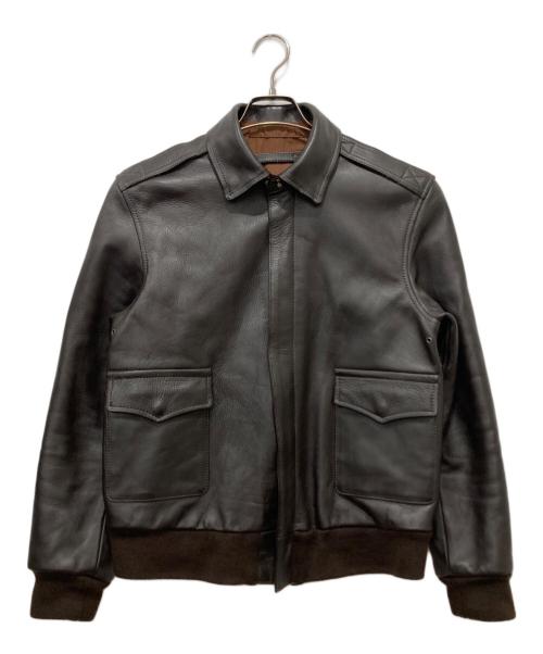 YMCLKY（ワイエムシーエルケーワイ）YMCLKY (ワイエムシーエルケーワイ) A-2フライトジャケット ブラウン サイズ:38の古着・服飾アイテム