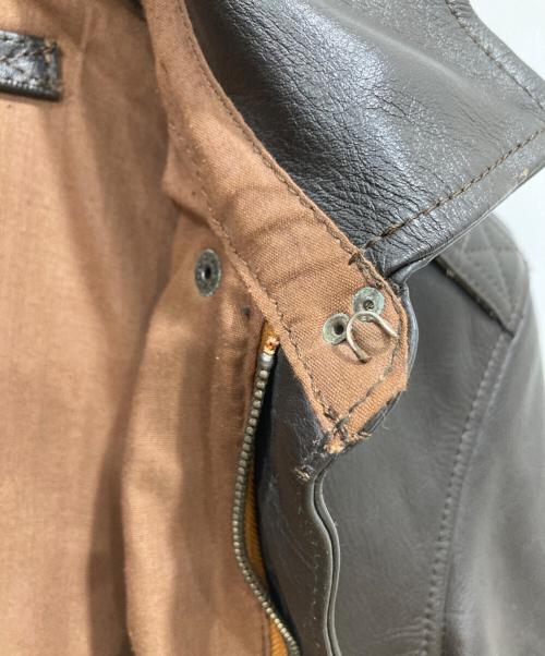 YMCLKY（ワイエムシーエルケーワイ）YMCLKY (ワイエムシーエルケーワイ) A-2フライトジャケット ブラウン サイズ:38の古着・服飾アイテム