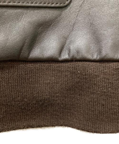 YMCLKY（ワイエムシーエルケーワイ）YMCLKY (ワイエムシーエルケーワイ) A-2フライトジャケット ブラウン サイズ:38の古着・服飾アイテム