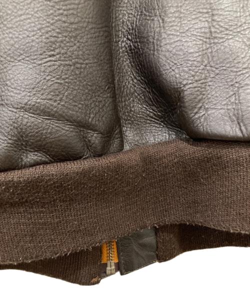 YMCLKY（ワイエムシーエルケーワイ）YMCLKY (ワイエムシーエルケーワイ) A-2フライトジャケット ブラウン サイズ:38の古着・服飾アイテム