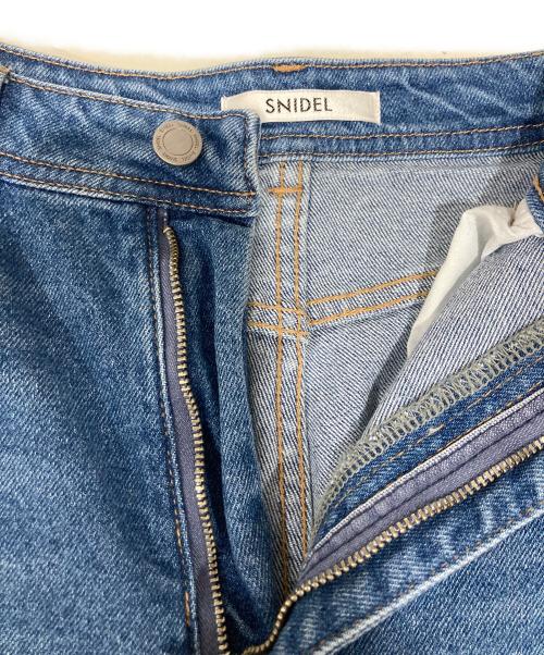 Snidel（スナイデル）Snidel (スナイデル) Sustainaブーツカットデニム インディゴ サイズ:1の古着・服飾アイテム