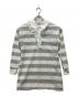 Treat Urself（トリートユアセルフ）の古着「frill collar mini one-piece」｜ブルー×ホワイト