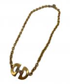 CELINEセリーヌ）の古着「ホースビット チョーカー」｜ゴールドカラー