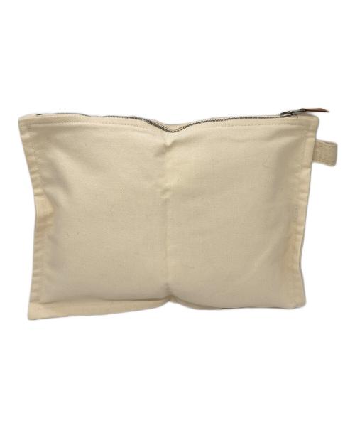 HERMES（エルメス）HERMES (エルメス) ボラボラポーチ アイボリー サイズ:下記参照の古着・服飾アイテム