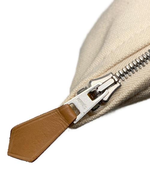 HERMES（エルメス）HERMES (エルメス) ボラボラポーチ アイボリー サイズ:下記参照の古着・服飾アイテム