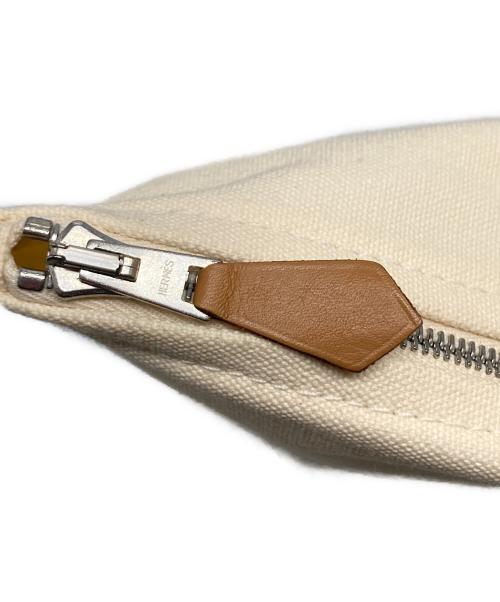 HERMES（エルメス）HERMES (エルメス) ボラボラポーチ アイボリー サイズ:下記参照の古着・服飾アイテム