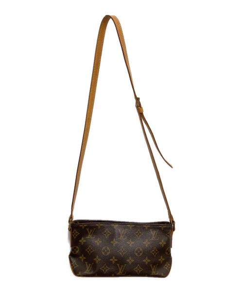 LOUIS VUITTON（ルイ ヴィトン）LOUIS VUITTON (ルイ ヴィトン) ショルダーポーチ / モノグラム / トロター / ミニショルダーバッグ ブラウン サイズ:実寸サイズをご確認くださいの古着・服飾アイテム