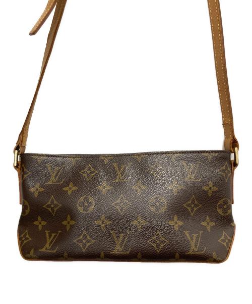 LOUIS VUITTON（ルイ ヴィトン）LOUIS VUITTON (ルイ ヴィトン) ショルダーポーチ / モノグラム / トロター / ミニショルダーバッグ ブラウン サイズ:実寸サイズをご確認くださいの古着・服飾アイテム