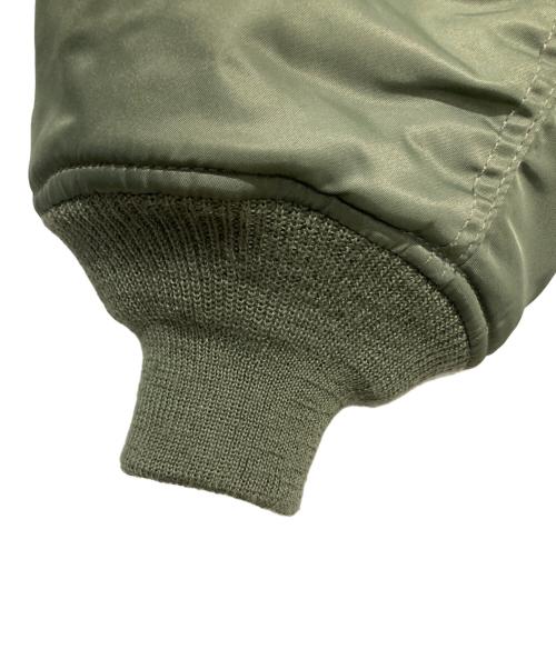 Manastash（マナスタッシュ）Manastash (マナスタッシュ) JEANASIS (ジーナシス) AVIREX (アヴィレックス) MA-1ジャケット カーキ サイズ:FREEの古着・服飾アイテム