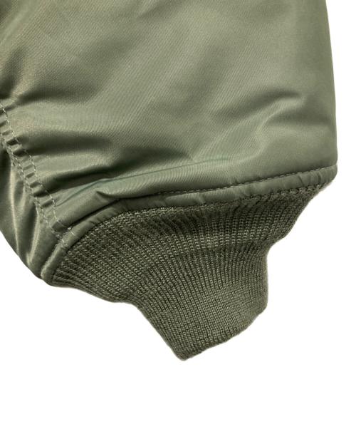 Manastash（マナスタッシュ）Manastash (マナスタッシュ) JEANASIS (ジーナシス) AVIREX (アヴィレックス) MA-1ジャケット カーキ サイズ:FREEの古着・服飾アイテム