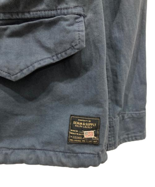 Denim & Supply Ralph Lauren（デニム＆サプライ ラルフローレン）Denim & Supply Ralph Lauren (デニム＆サプライ ラルフローレン) M-65星条旗ワッペンジャケット ブルー サイズ:Sの古着・服飾アイテム
