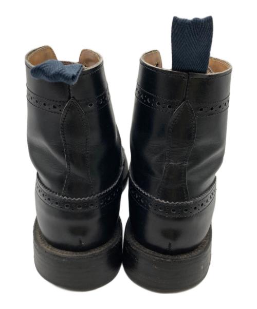 Tricker's（トリッカーズ）Tricker's (トリッカーズ) ウィングチップブーツ ブラック サイズ:4の古着・服飾アイテム