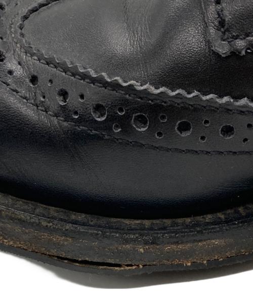 Tricker's（トリッカーズ）Tricker's (トリッカーズ) ウィングチップブーツ ブラック サイズ:4の古着・服飾アイテム