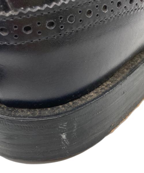 Tricker's（トリッカーズ）Tricker's (トリッカーズ) ウィングチップブーツ ブラック サイズ:4の古着・服飾アイテム