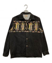 STYLE EYES（スタイルアイズ）の古着「CORDUROY SPORTS SHIRT」｜ブラック