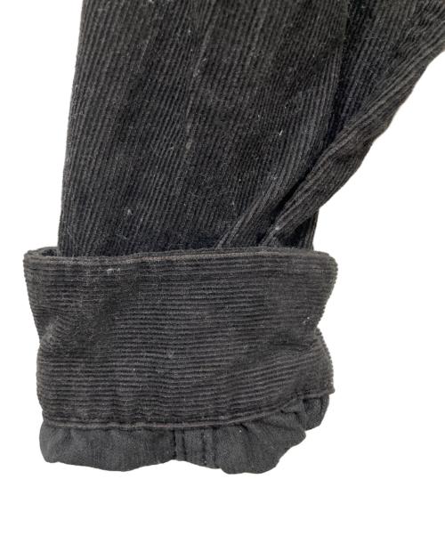 STYLE EYES（スタイルアイズ）STYLE EYES (スタイルアイズ) CORDUROY SPORTS SHIRT ブラック サイズ:Lの古着・服飾アイテム