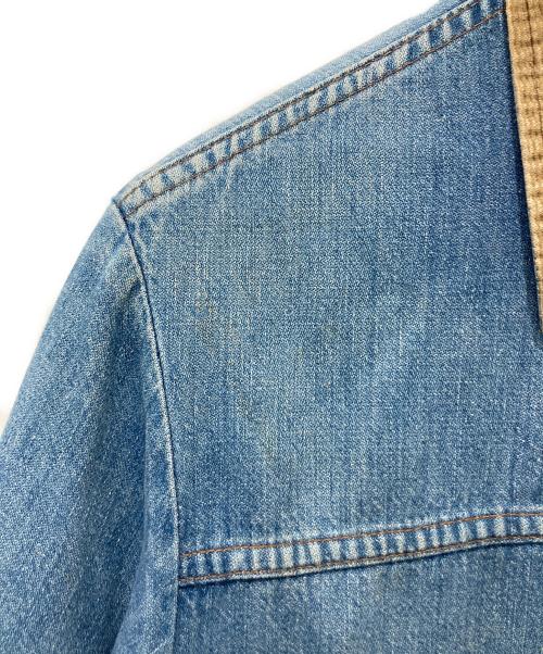 Wrangler（ラングラー）Wrangler (ラングラー) 裏ボアデニムジャケット インディゴ サイズ:下記参照の古着・服飾アイテム