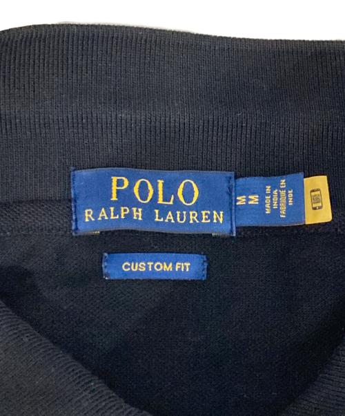 POLO RALPH LAUREN（ポロ・ラルフローレン）POLO RALPH LAUREN (ポロ・ラルフローレン) ポロベア刺繍ポロシャツ ブラック サイズ:Mの古着・服飾アイテム