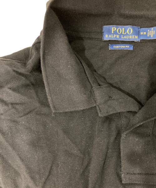 POLO RALPH LAUREN（ポロ・ラルフローレン）POLO RALPH LAUREN (ポロ・ラルフローレン) ポロベア刺繍ポロシャツ ブラック サイズ:Mの古着・服飾アイテム