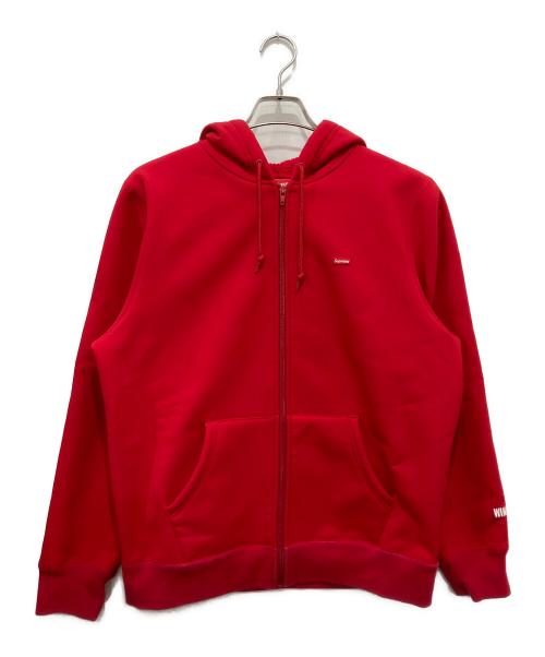 SUPREME（シュプリーム）SUPREME (シュプリーム) WINDSTOPPER Zip Up Hooded Sweatshirt レッド サイズ:Mの古着・服飾アイテム