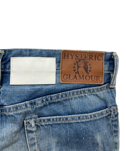 Hysteric Glamour（ヒステリックグラマー）Hysteric Glamour (ヒステリックグラマー) NEIGHBORHOOD (ネイバーフッド) リペア加工スタッズデニムパンツ インディゴ サイズ:32の古着・服飾アイテム