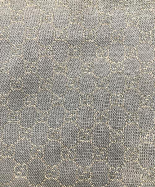 GUCCI（グッチ）GUCCI (グッチ) GGキャンバスショルダーバッグ ブラウン×ブラックの古着・服飾アイテム